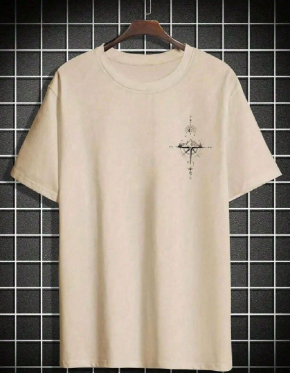 Camiseta Bússola Unissex 100% Algodão